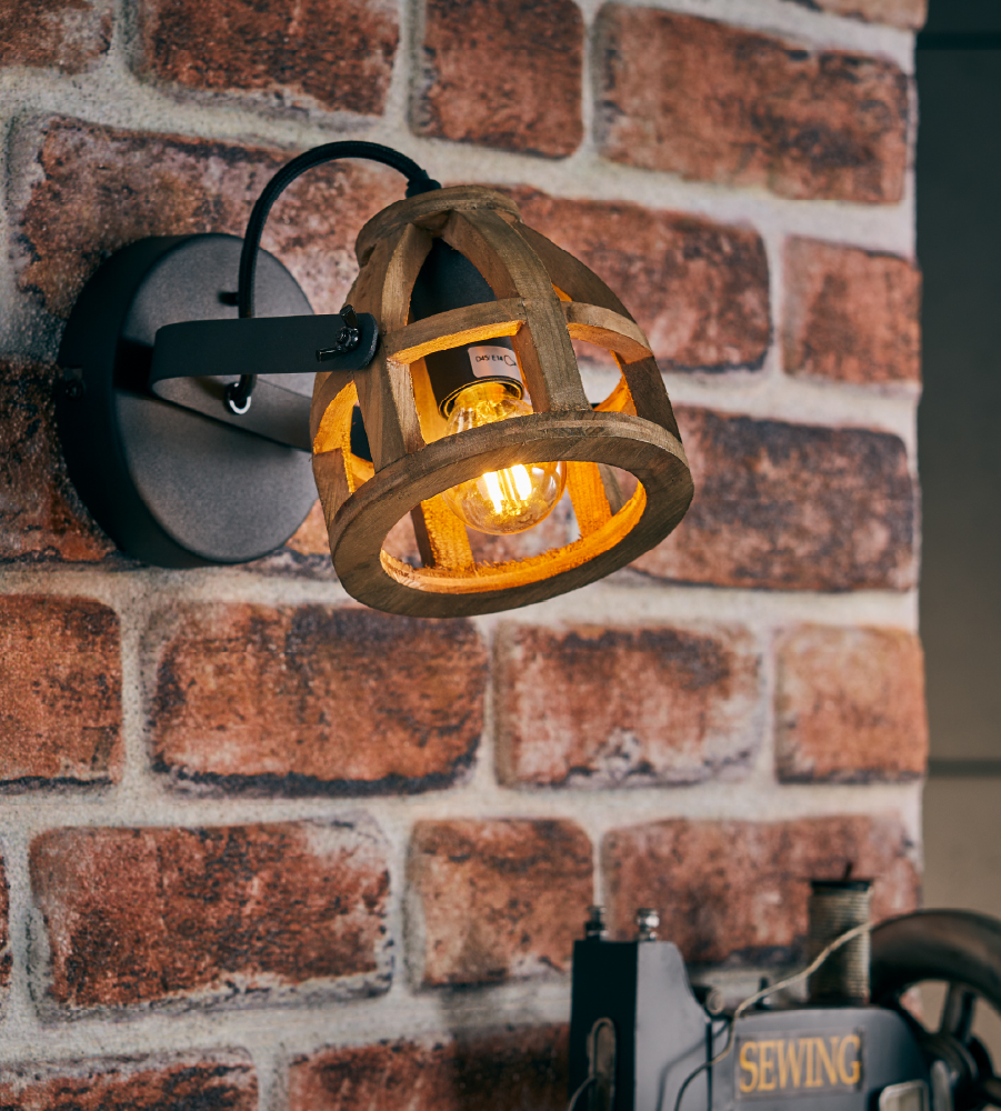 Appliques murales rustiques